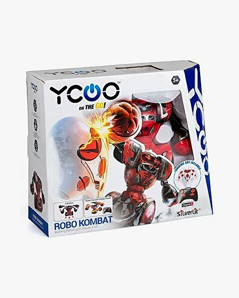 Silverlit Robo Kombat Tekli Antrenman Set Kırmızı