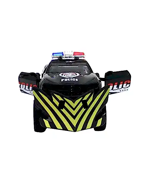 Çek Bırak Kar Küreme Polis Aracı Siyah