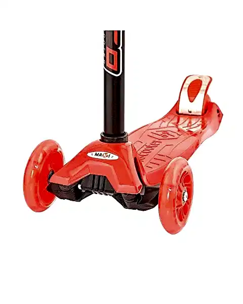 Maxi Işıklı Scooter Kırmızı