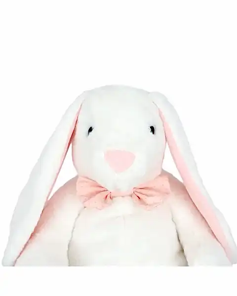 Papyonlu Uzun Kulak Tavşan Ekru 60 Cm