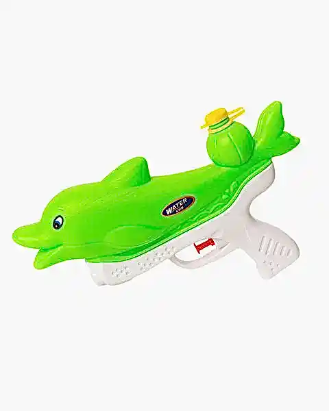 Yunus Balıklı Su Tabancası Yeşil 26 Cm