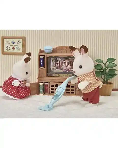 Sylvanian Families Çamaşır Makinesi ve Elektrik Süpürgesi Seti 5445