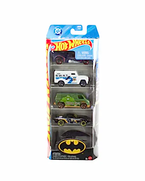 Hot Wheels Beşli Araba Seti BATMAN JKG08