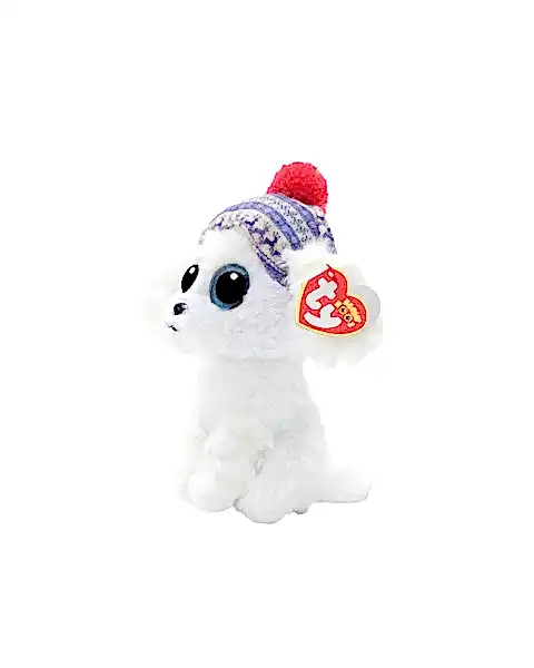 Ty Beanie Boos Sleighbell Beyaz Köpek 15 Cm