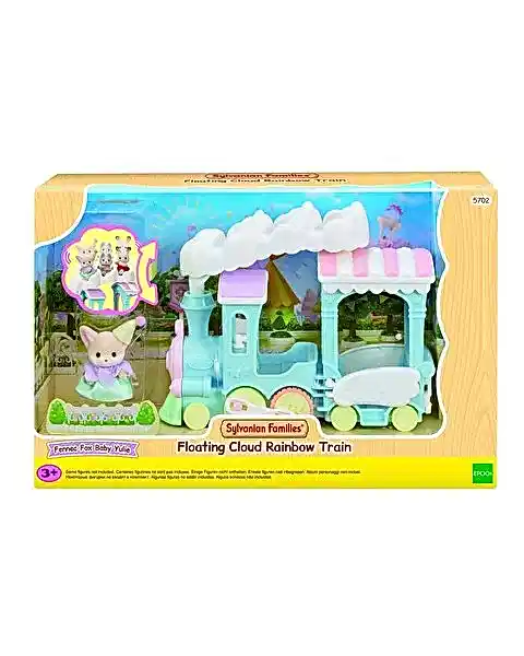 Sylvanian Families Uçan Bulutlu Gökkuşağı Treni