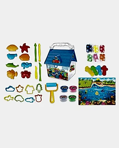 Su Altı Dünyası Oyun Hamuru Tasarım Seti