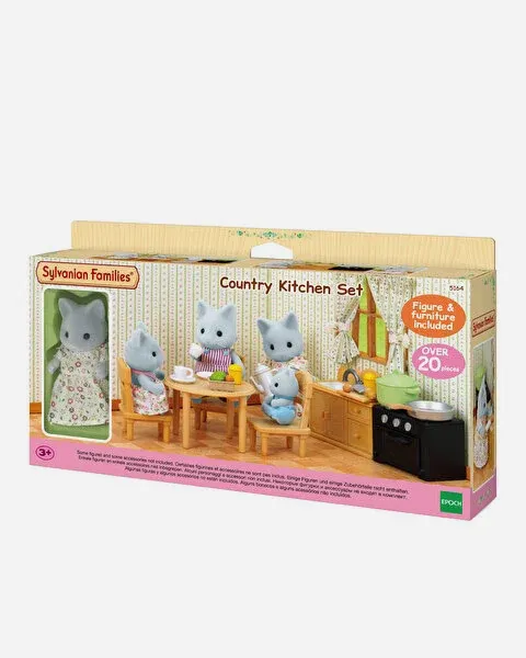 Sylvanian Families Kedi Kardeş ve Mutfak Seti 5164