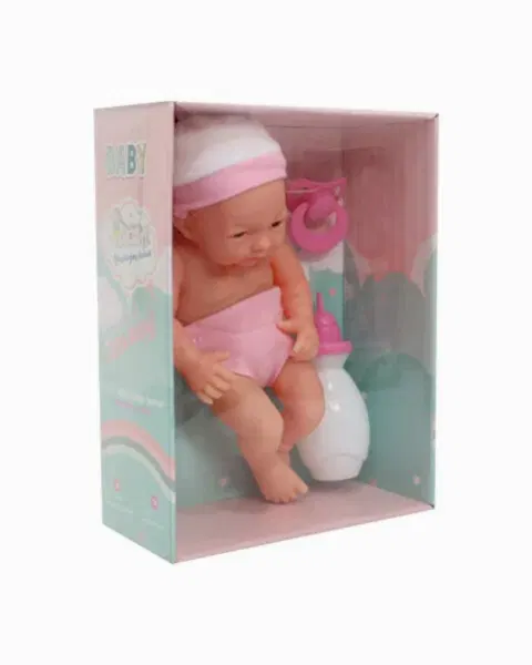 Roza Yeni Doğan Et Bebek 25 Cm