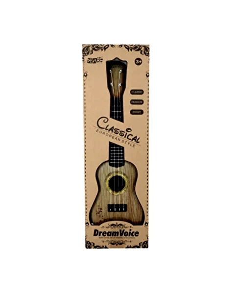 Eğlenceli Krem Gitar 53 Cm
