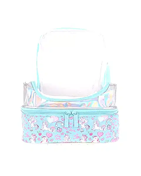 Kaukko Kids&Love Aynalı Taşlı Unicorn Termos Beslenme Çantası