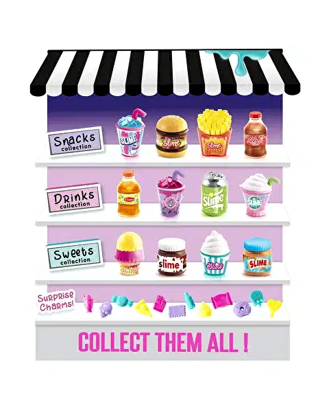 So Slime DIY Slimelicious Mi̇ni̇ Market Sepeti̇ Snacks Collection