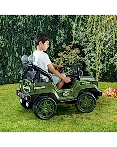 Commando 12 V Uzaktan Kumandalı Akülü Jeep