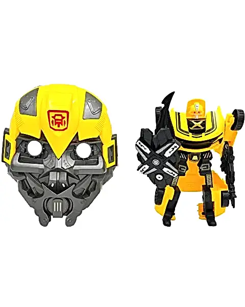 Maske ve Dönüştürülebilir Robot Sarı