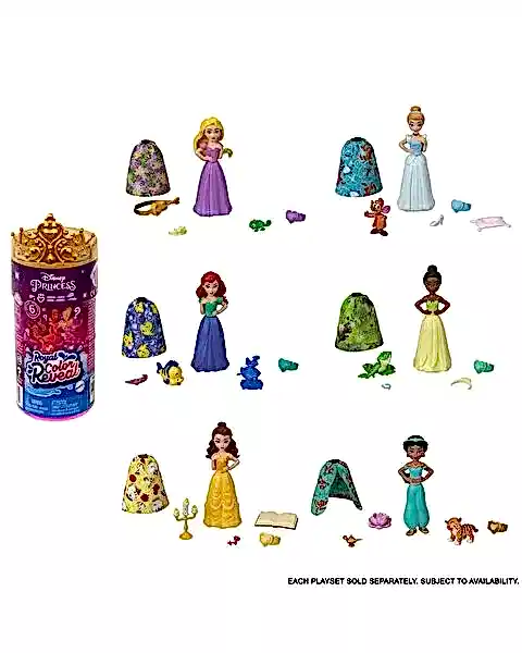 Disney Prenses Color Reveal Renk Değiştiren Ana Karakter Bebekler HMB69