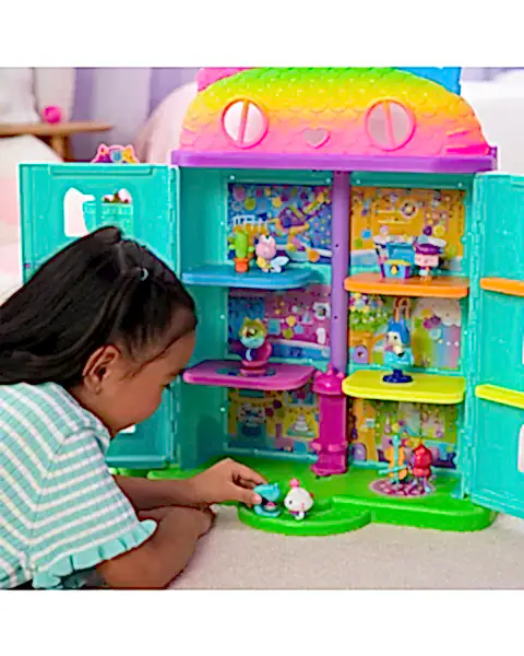 Gabby’s Dollhouse Mercat & Spa Chair Figür ve Aksesuar Seti