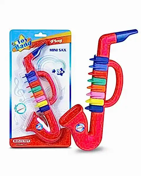 Bontempi Renkli Saksafon 8 Tuşlu