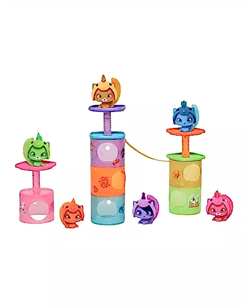 QT Kittie Gökkuşağı Serisi Sürpriz Aksesuarlı Yavru Kedi Rocky