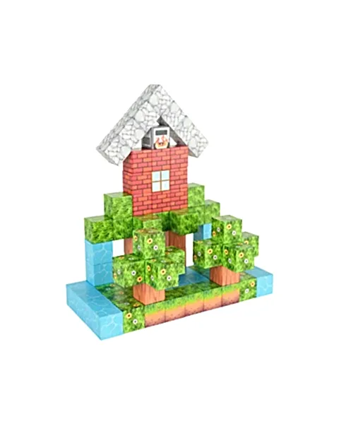 Megacraft Manyetik Bloklar Orman Temalı 88 Parça