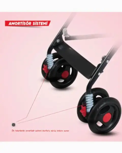 Rival Tokyo Baston Bebek Arabası Siyah RV108
