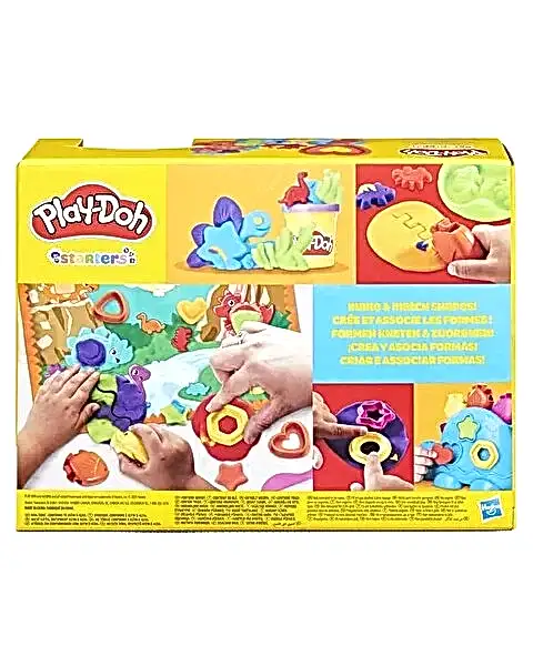 Play Doh Başlangıç Şekiller ve Renkler Dino Oyun Seti G0491