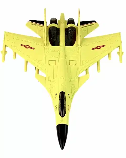 Çek Bırak Mavi Savaş Uçağı Sarı