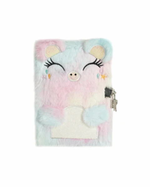 Kilitli Peluş Bubu Defter
