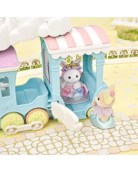 Sylvanian Families Uçan Bulutlu Gökkuşağı Treni