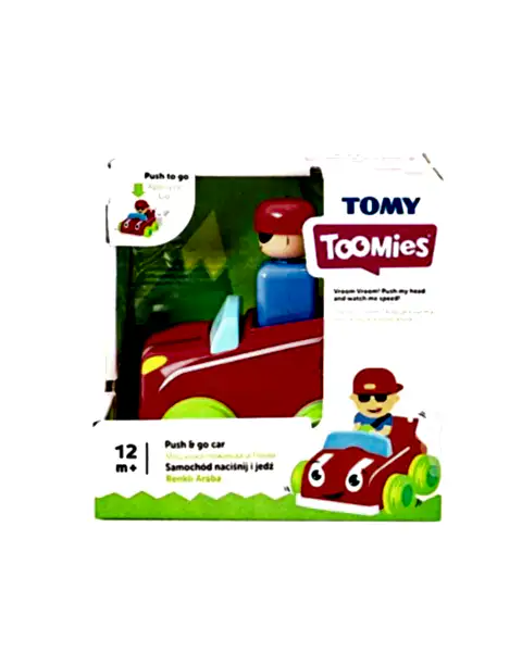 Toomies Renkli Araçlar Kırmızı Araba