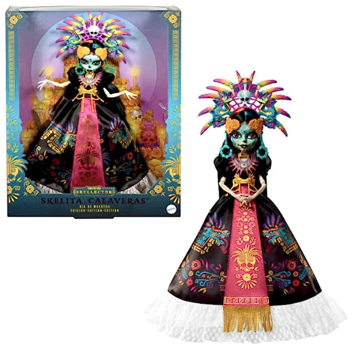 Monster High Skelita Calaveras Koleksiyon Bebek JDR63 Monster High Skelita Calaveras Koleksiyon Bebek JDR63