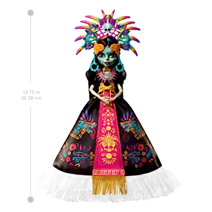 Monster High Skelita Calaveras Koleksiyon Bebek JDR63 Monster High Skelita Calaveras Koleksiyon Bebek JDR63